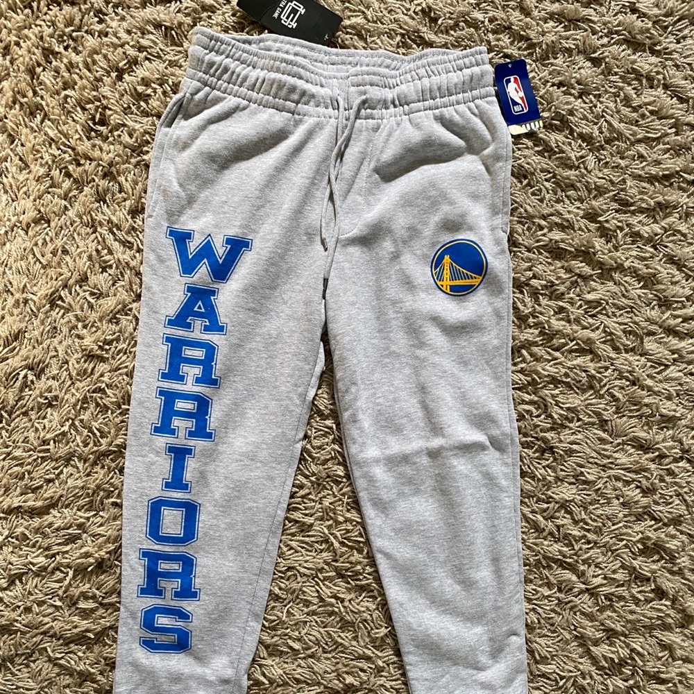 NBA Warriors Joggers - NWT